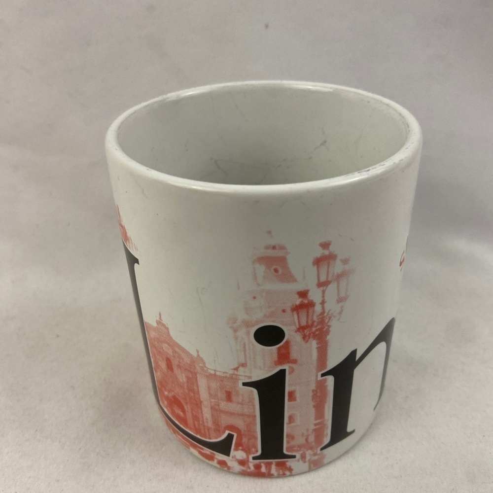 2007 Starbucks Lima Peru City Mug Government Palace Coffee Tea Cup International - Picture 3 of 10